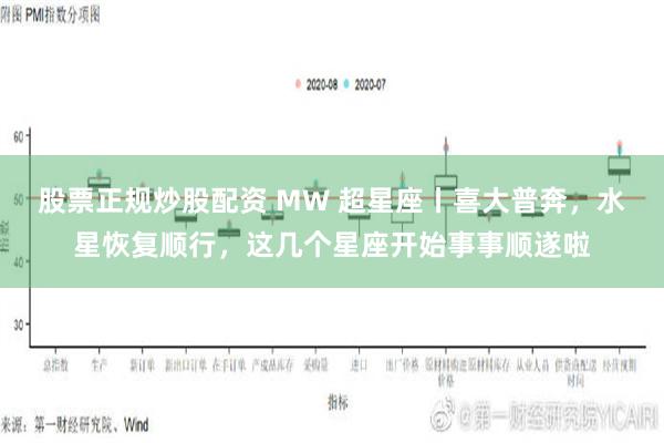 股票正规炒股配资 MW 超星座丨喜大普奔，水星恢复顺行，这几个星座开始事事顺遂啦