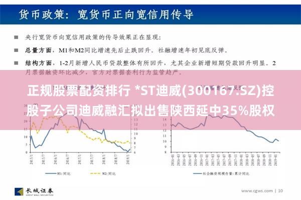 正规股票配资排行 *ST迪威(300167.SZ)控股子公司迪威融汇拟出售陕西延中35%股权